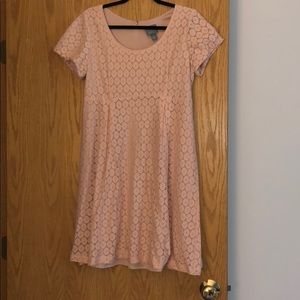 Pink Lace Rabbit Rabbit Rabbit Designs Dress